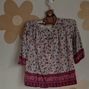 Zara Boho Toddler Floral Dress